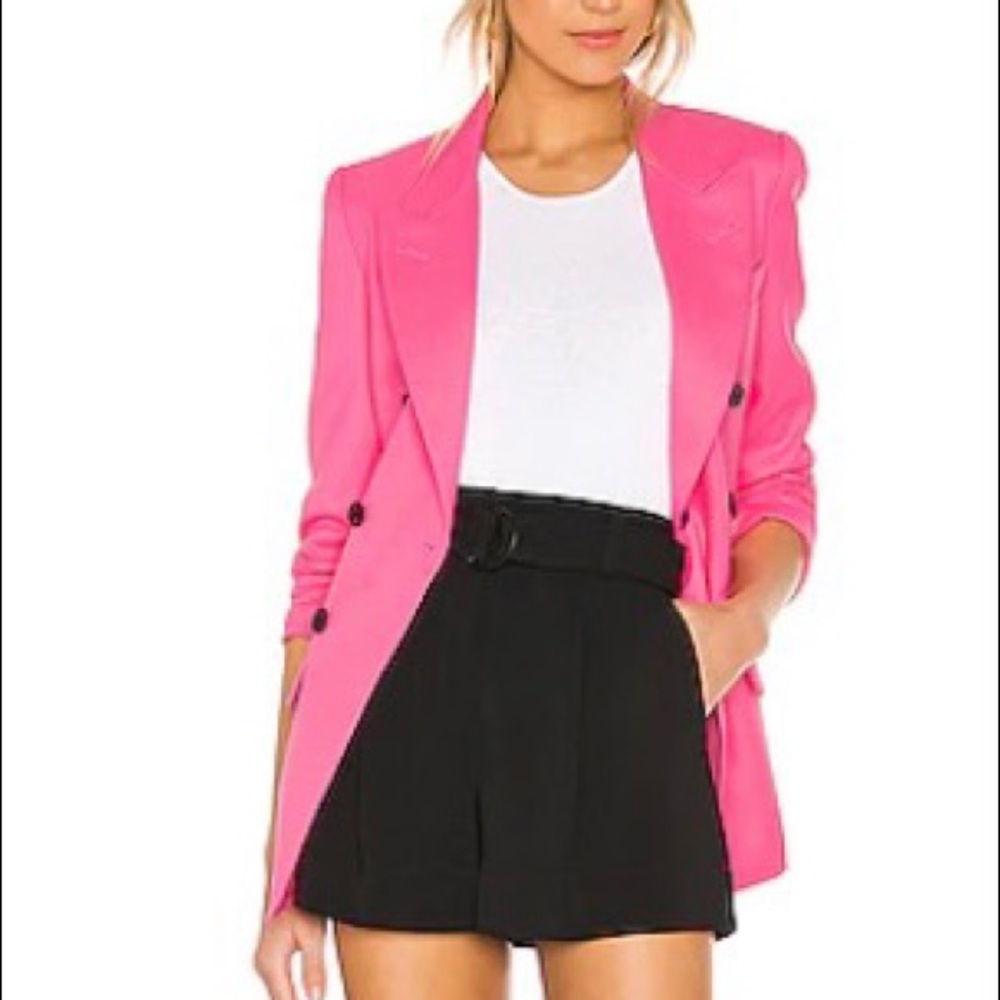 Gorgeous, eye catching shocking pink Smythe blazer